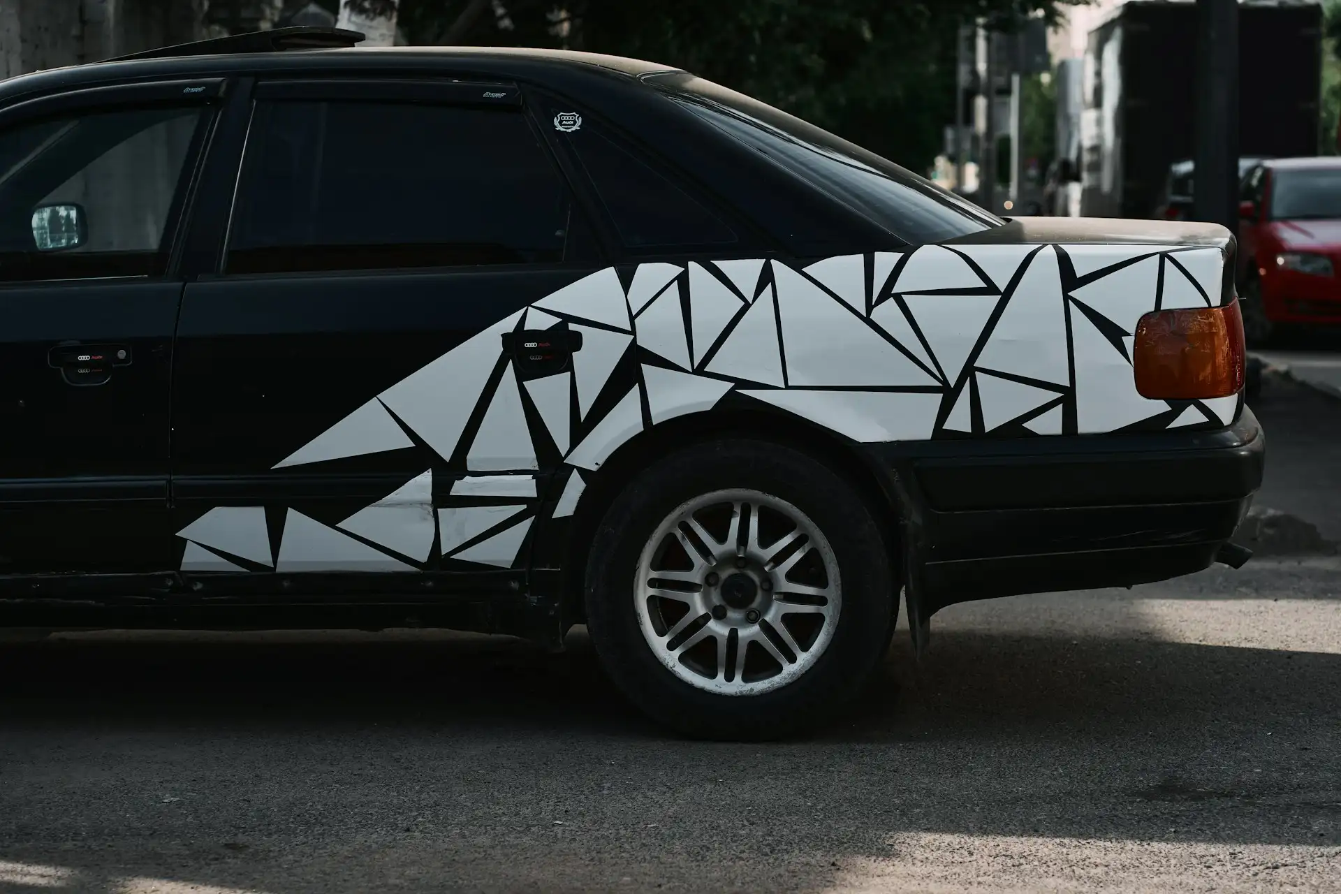 drukowanie naklejek na samochód